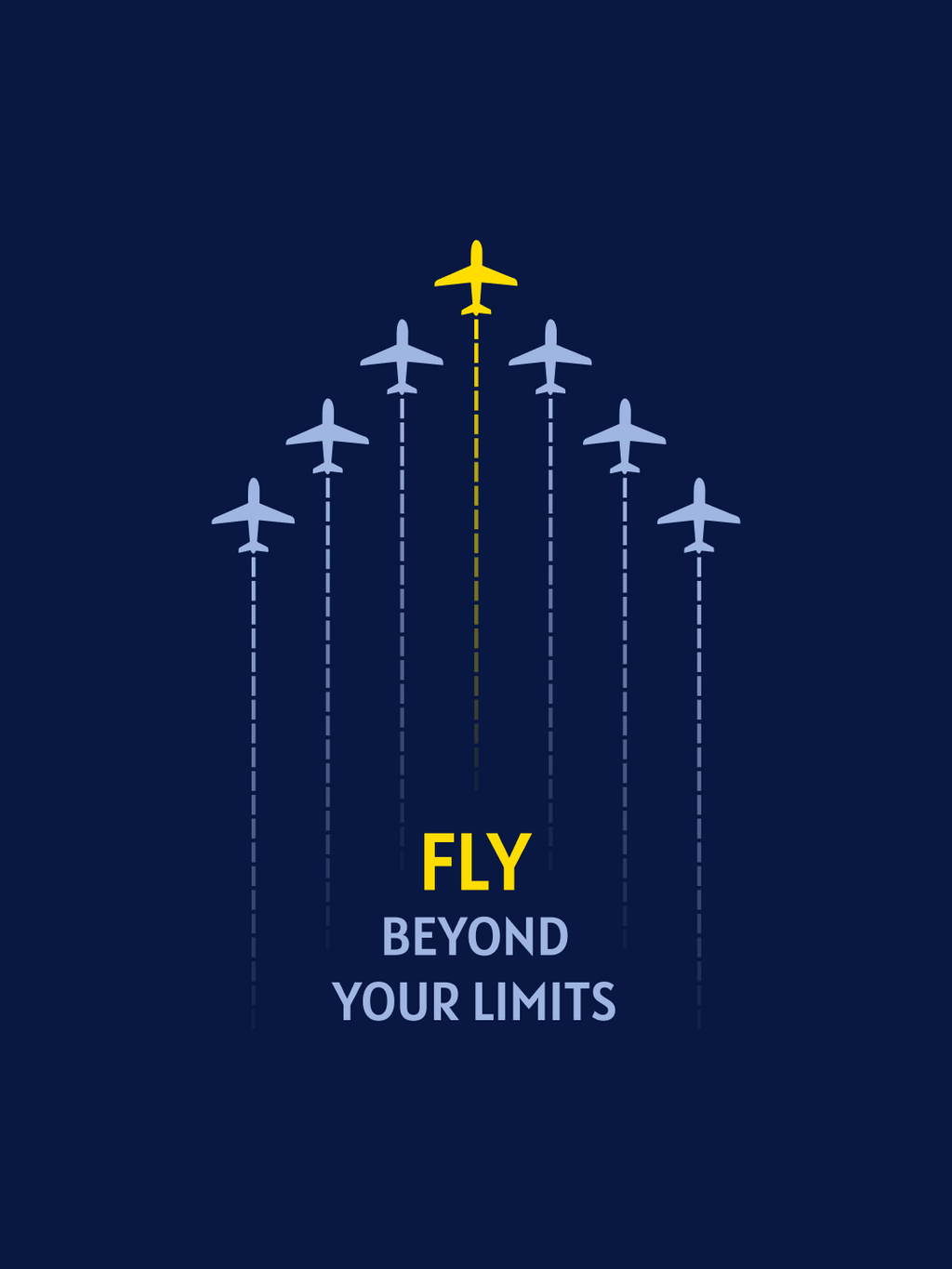 Fly Beyond Your Limits Oversized T-Shirt