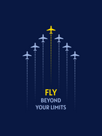 Fly Beyond Your Limits Oversized T-Shirt