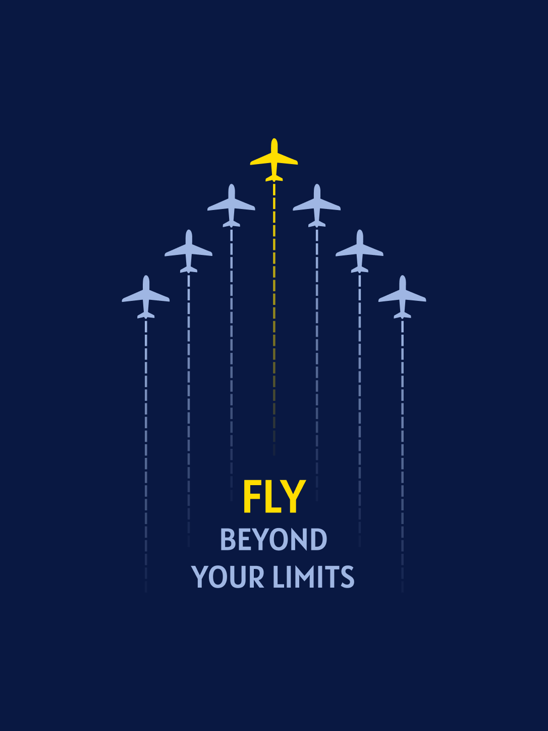 Fly Beyond Your Limits Oversized T-Shirt