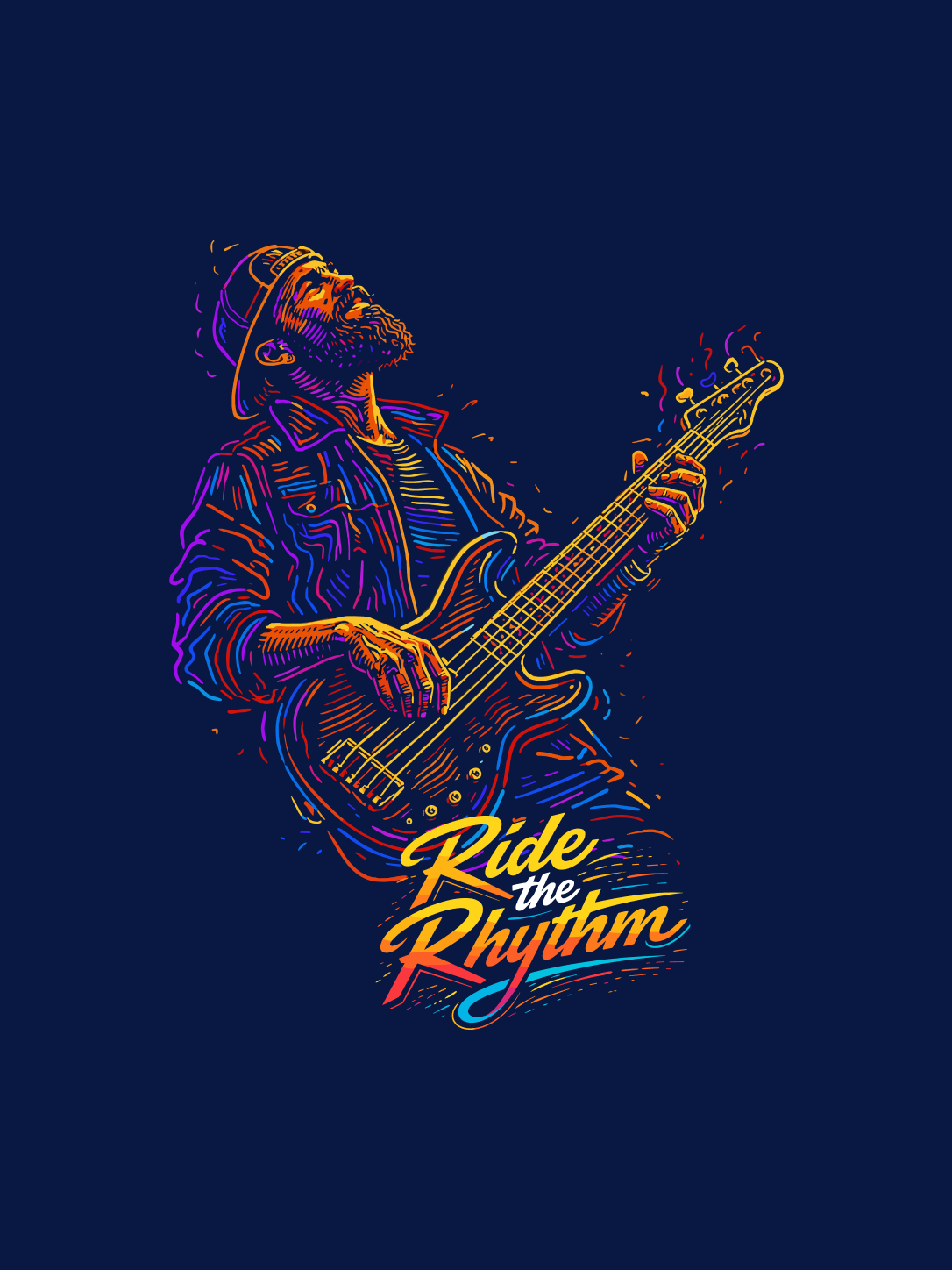 Ride The Rhythm Oversized T-Shirt