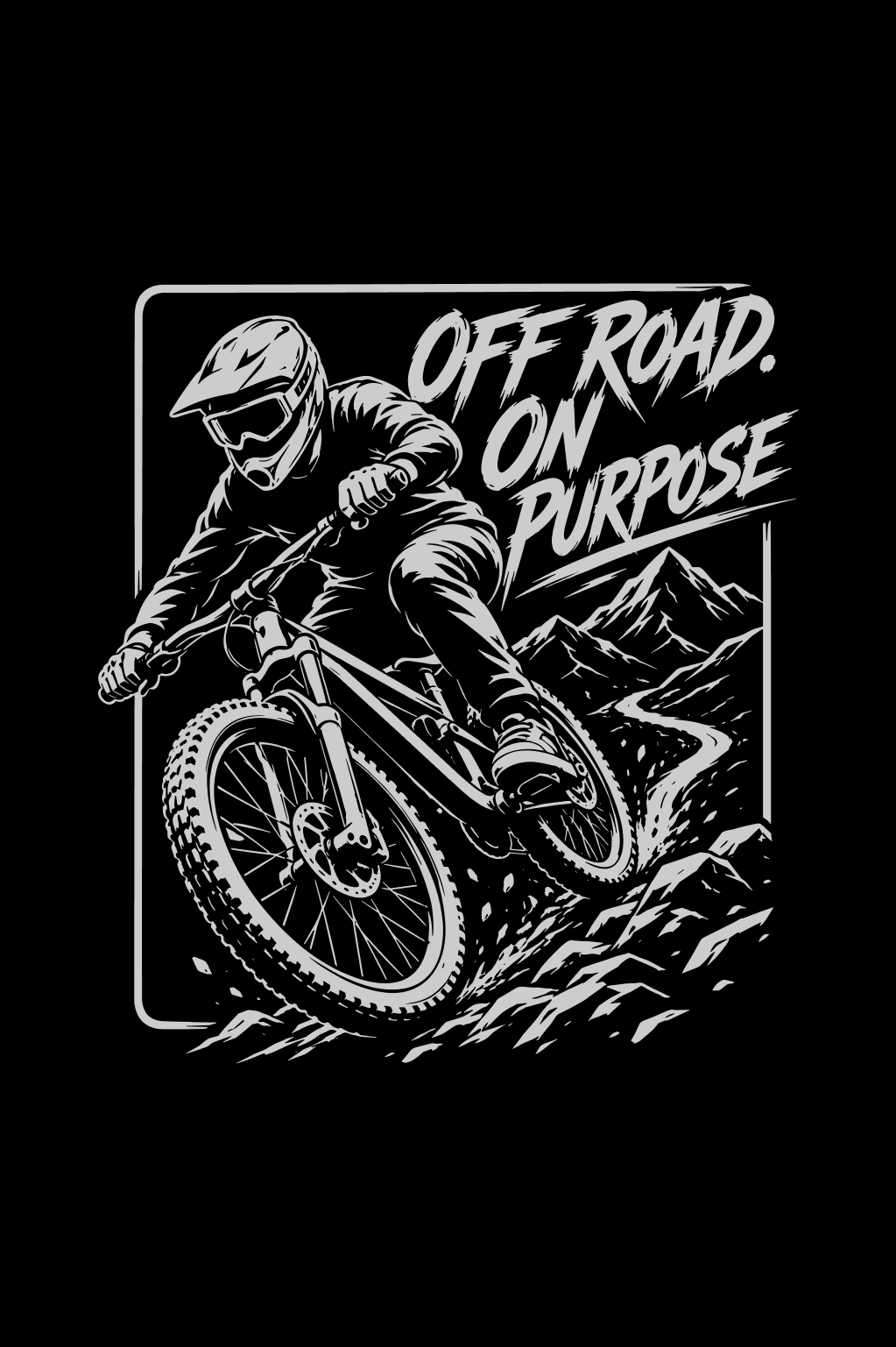 Off Road On Purpose Oversized T-shirt