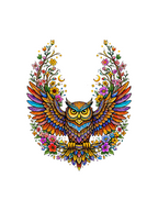 Mystic Owl Oversized T-Shirt