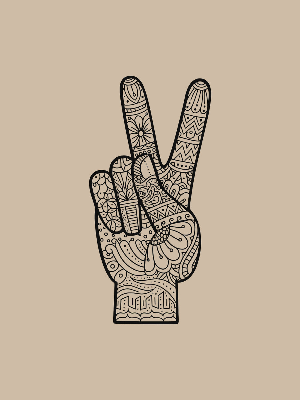 Peace Within Oversized T-Shirt