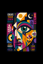 Create Your Reality Oversized T-shirt