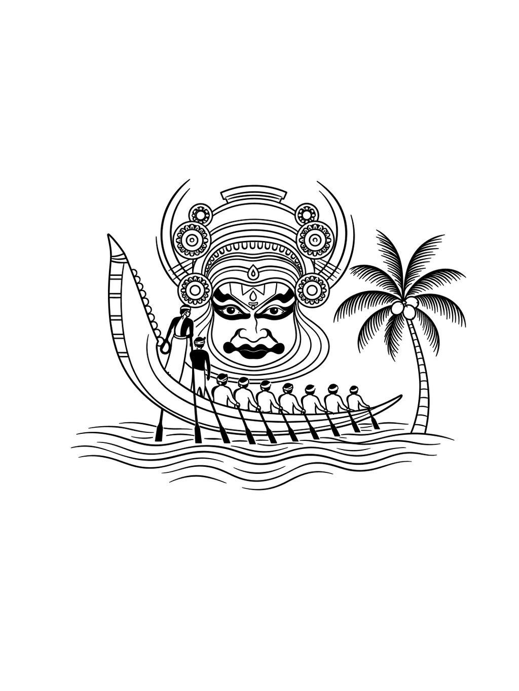 The Spirit of Onam Oversized T-shirt
