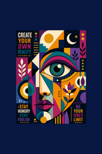 Create Your Reality Oversized T-shirt