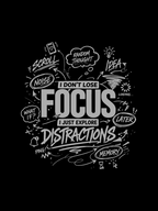 Exploring Distractions Regular Fit T-Shirt