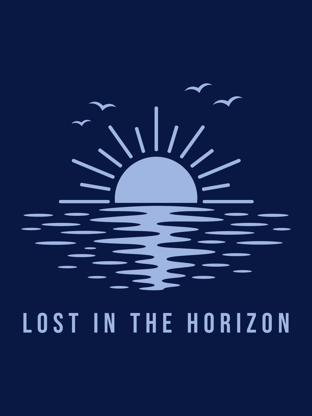 Lost In The Horizon Regular Fit T-Shirt