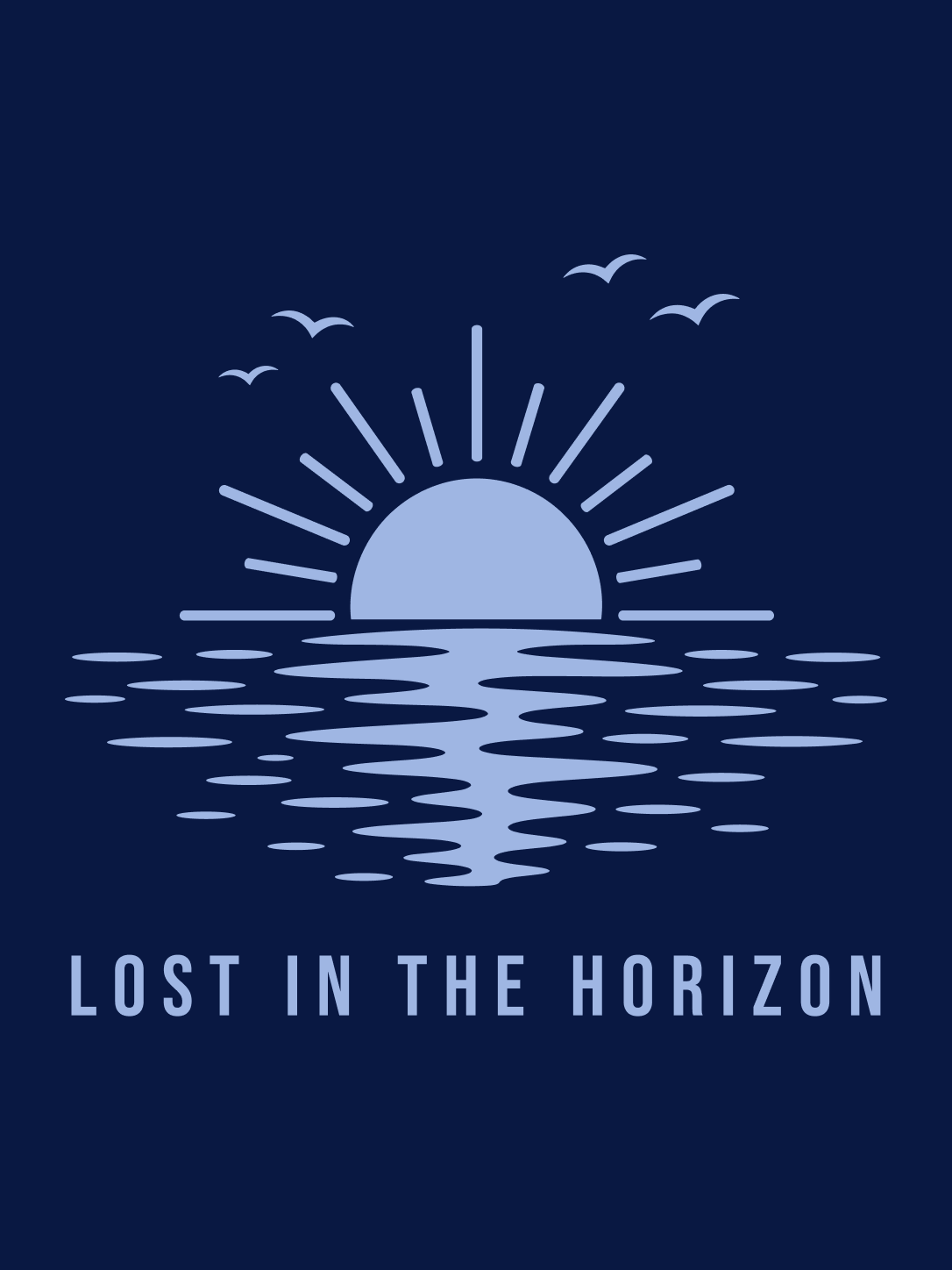 Lost In The Horizon Regular Fit T-Shirt