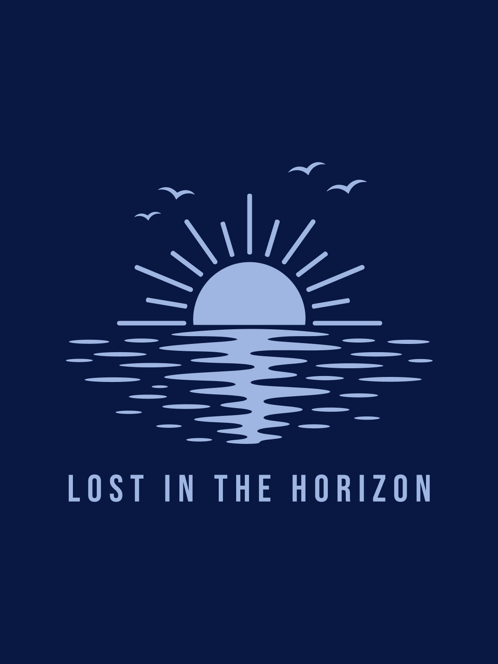 Lost In The Horizon Oversized T-Shirt