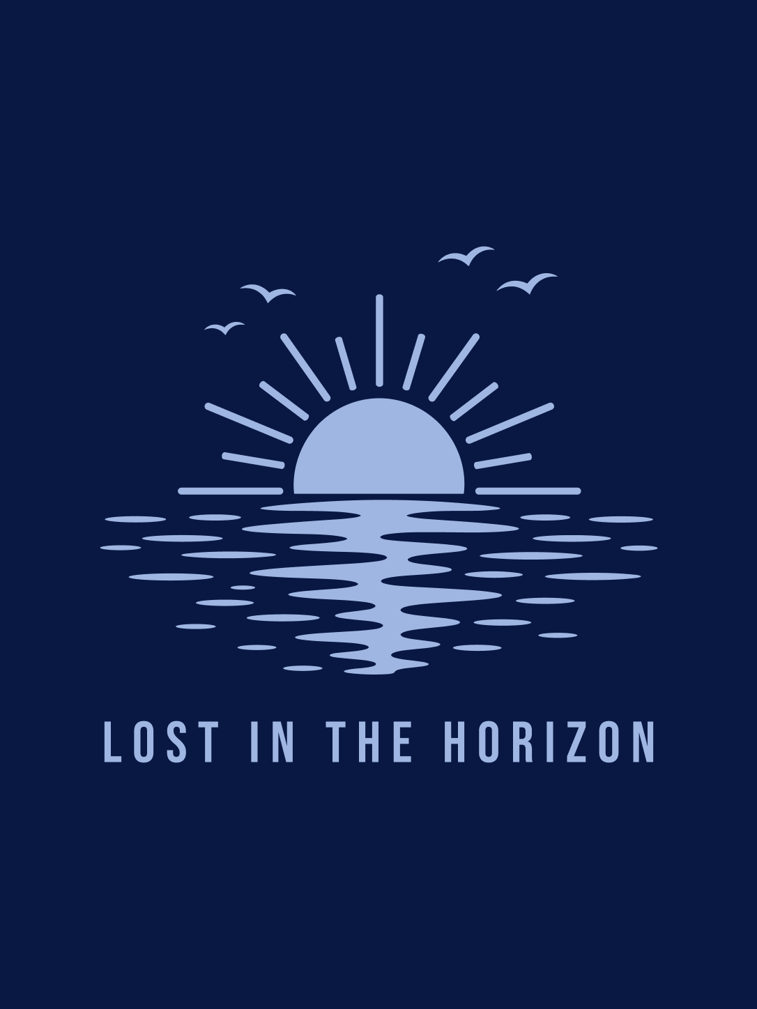 Lost In The Horizon Oversized T-Shirt