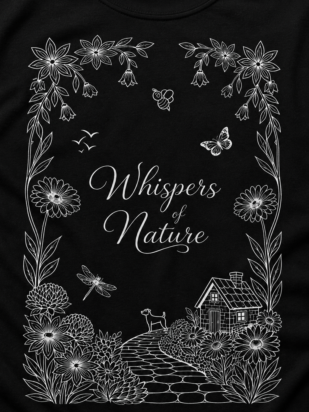 Whispers of Nature Regular Fit T-Shirt
