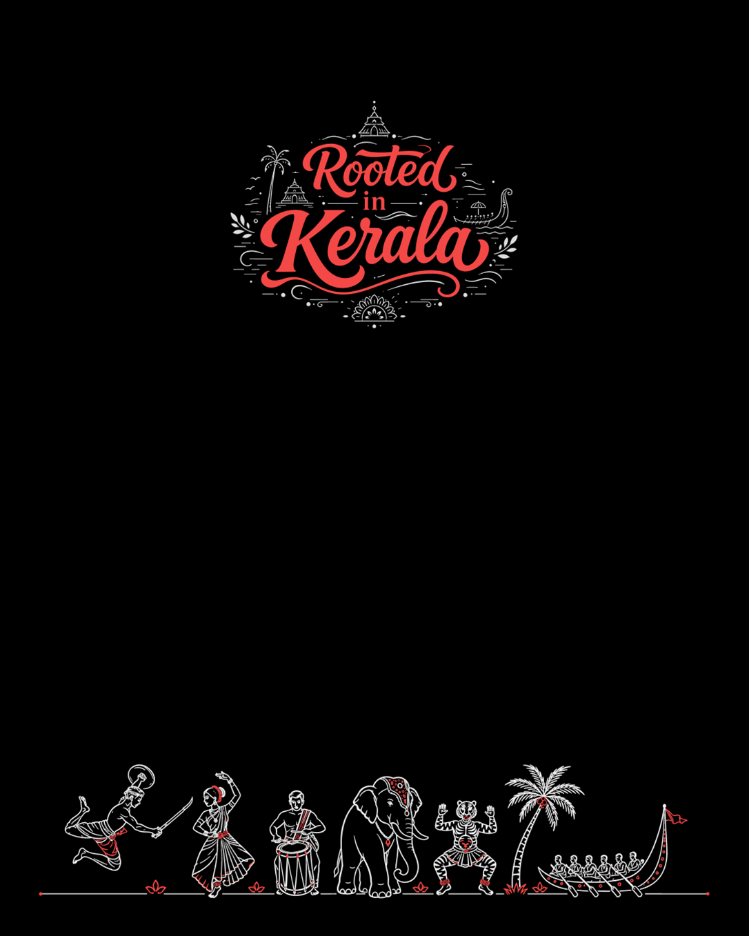 Rooted in Kerala Oversized T-shirt
