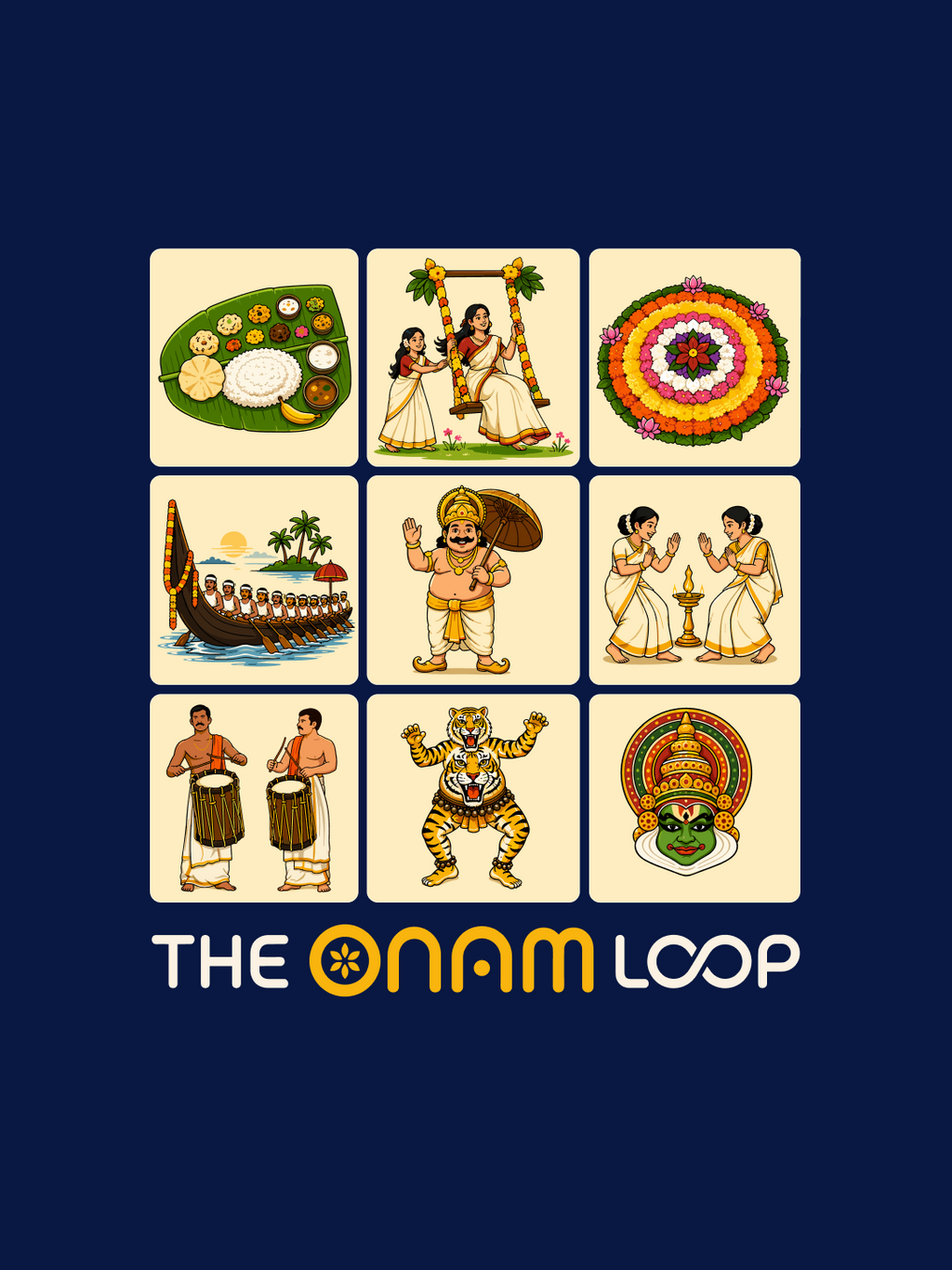 The Onam Loop Oversized T-shirt