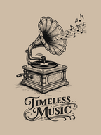Timeless Music Regular Fit T-Shirt
