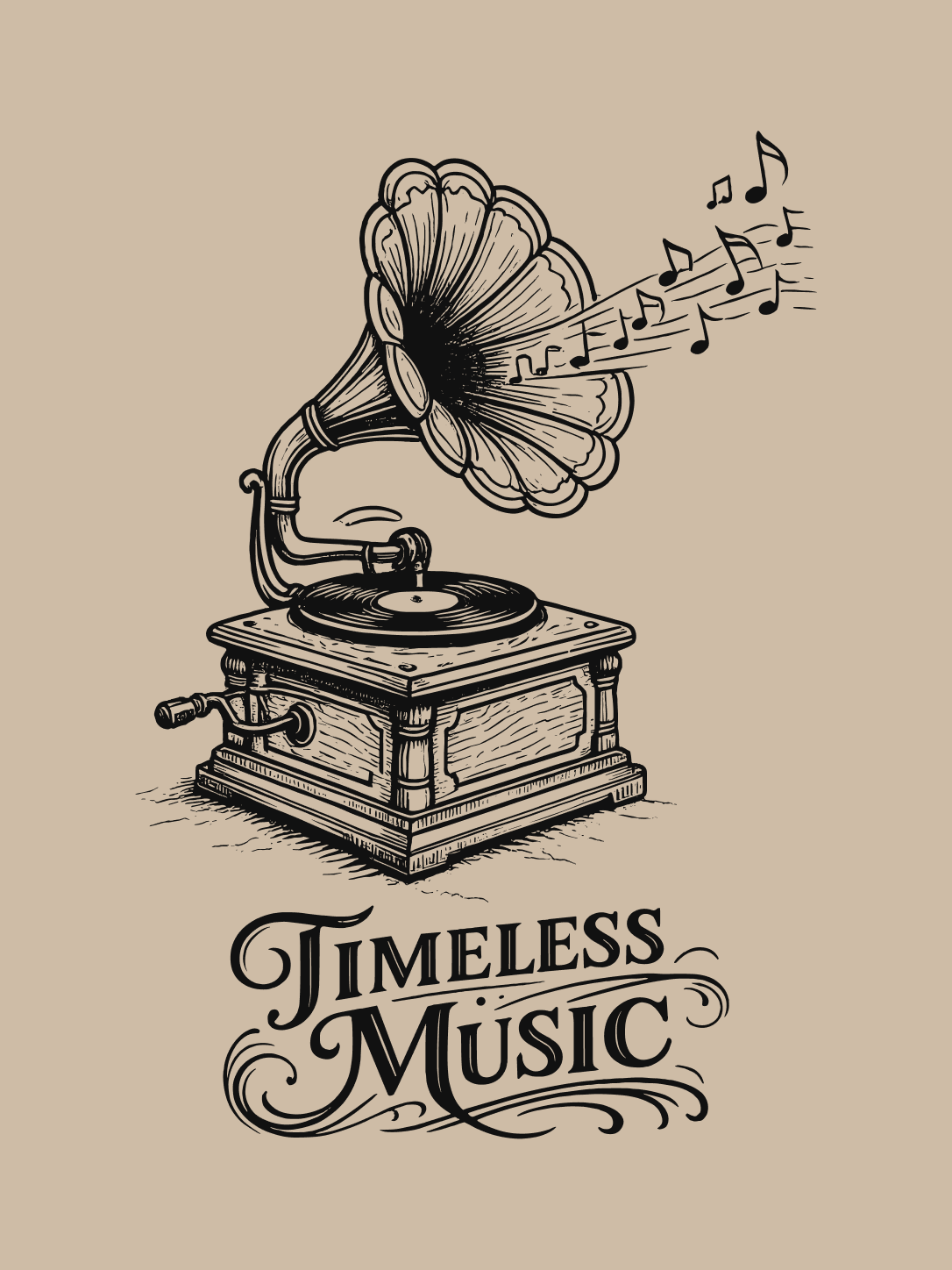Timeless Music Regular Fit T-Shirt