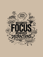 Exploring Distractions Regular Fit T-Shirt