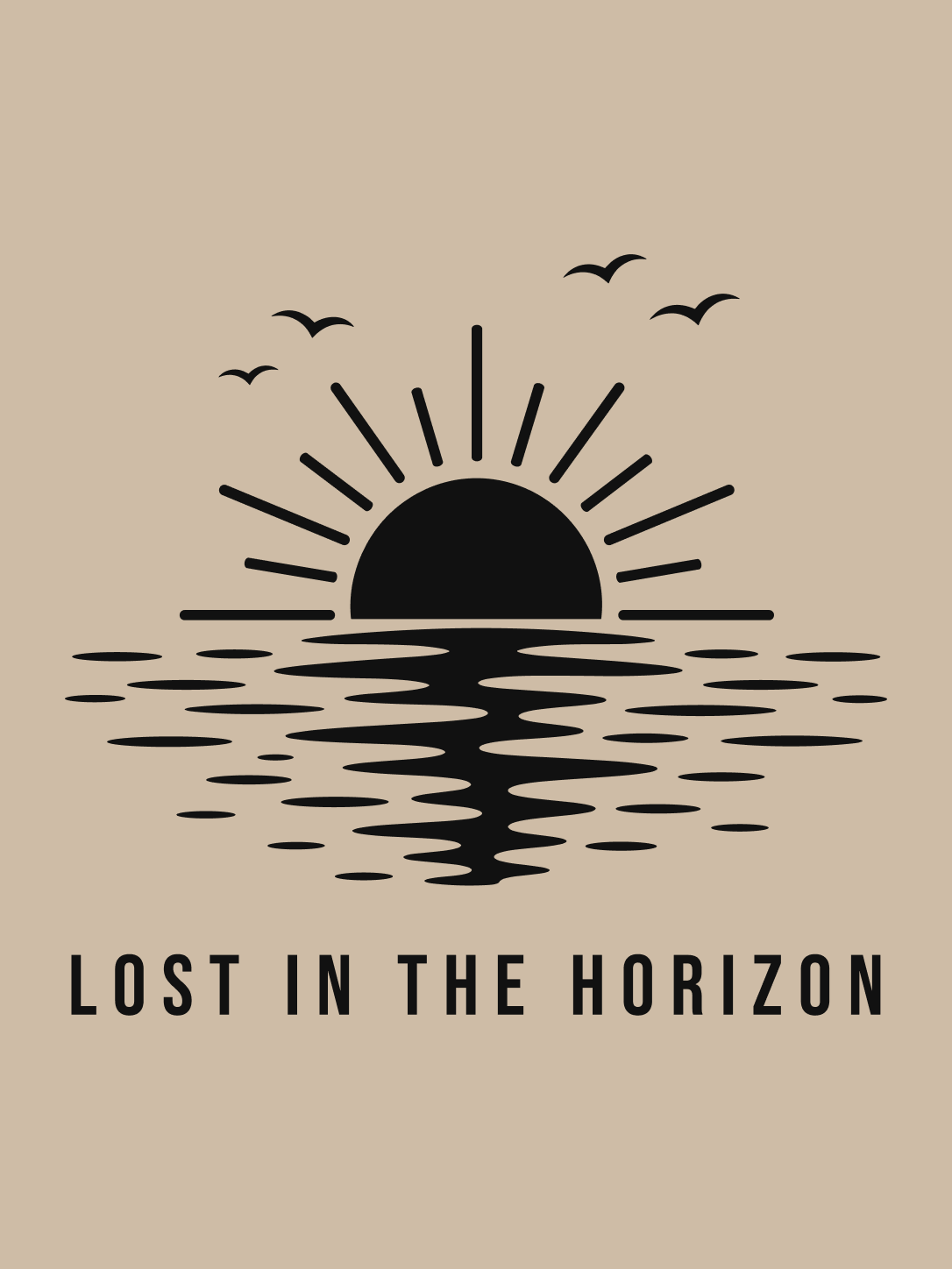 Lost In The Horizon Regular Fit T-Shirt