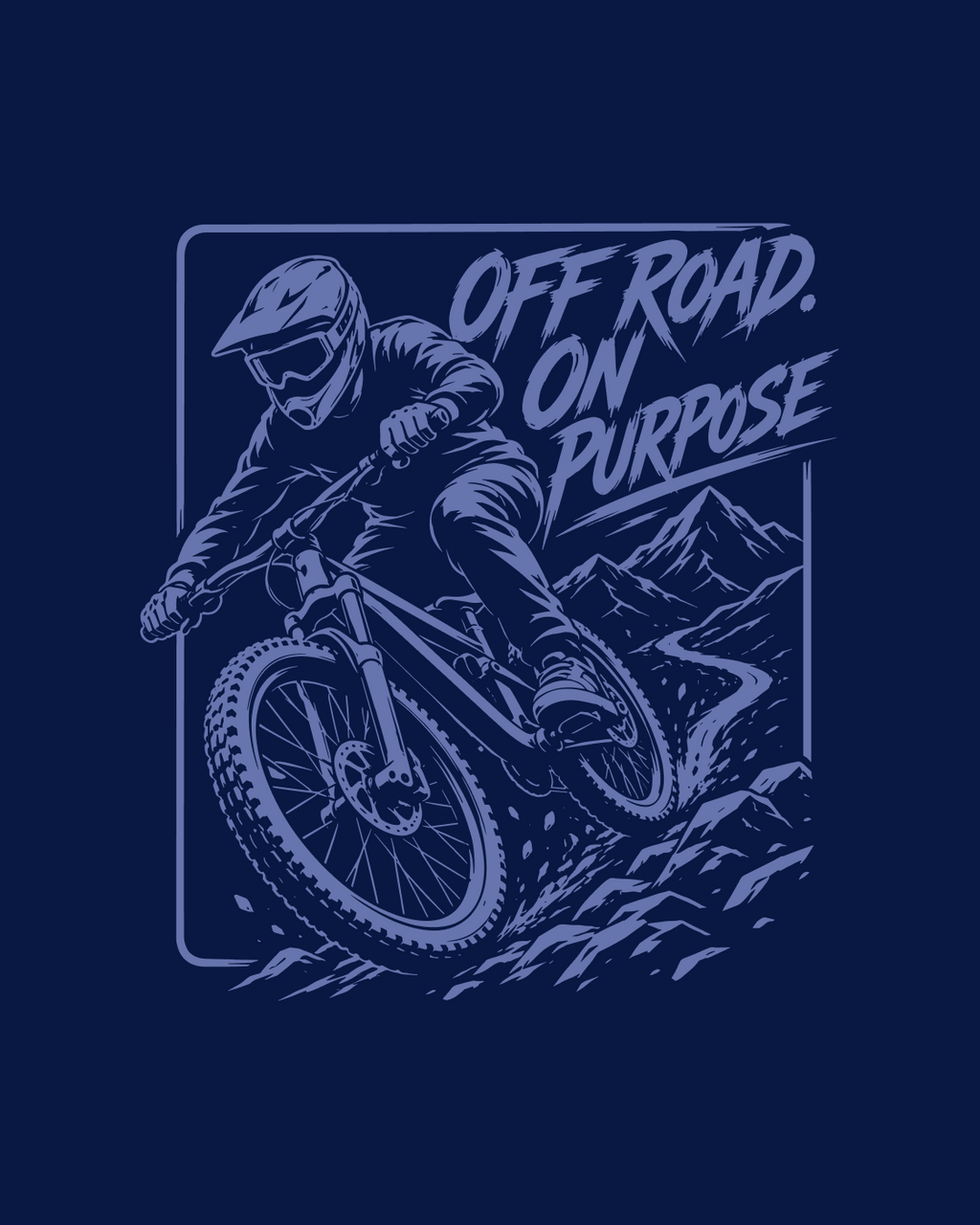 Off Road On Purpose Oversized T-shirt