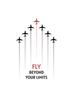 Fly Beyond Your Limits Oversized T-Shirt