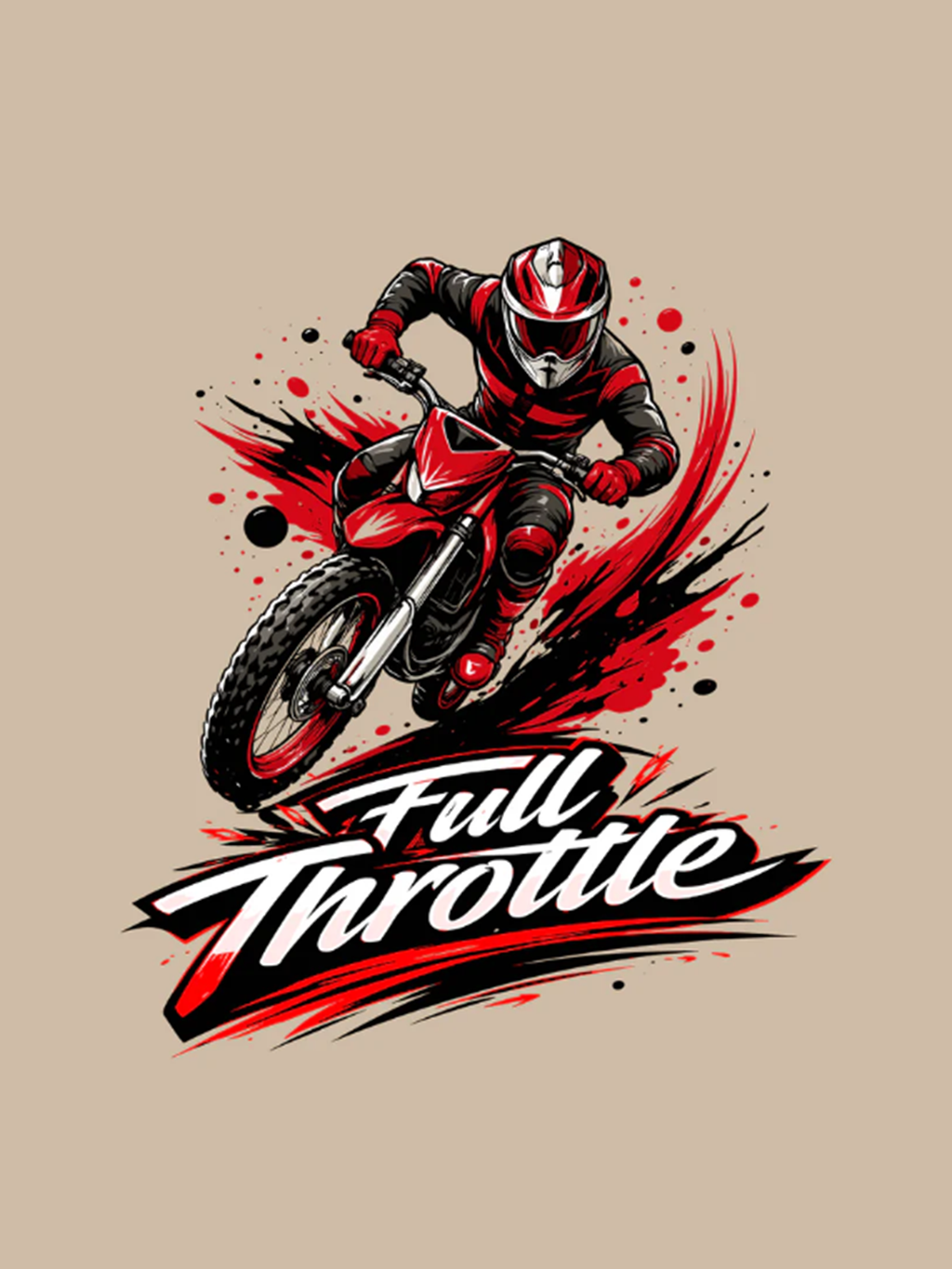 Full Throttle Regular Fit T-Shirt