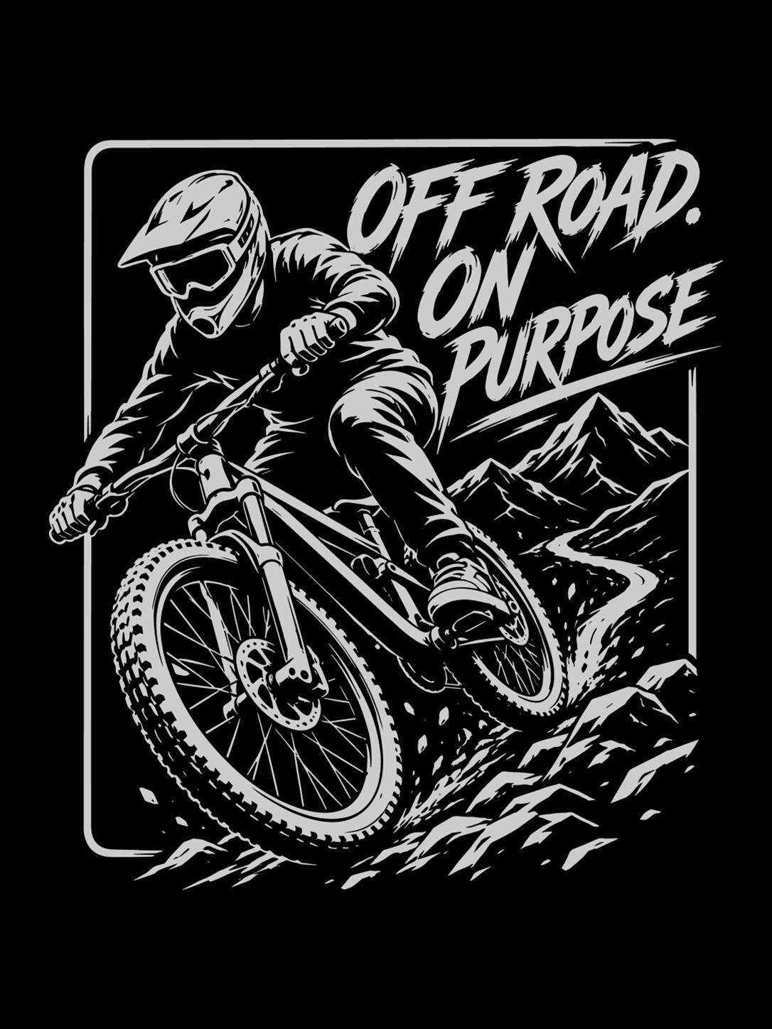 Off Road On Purpose Regular Fit T-shirt