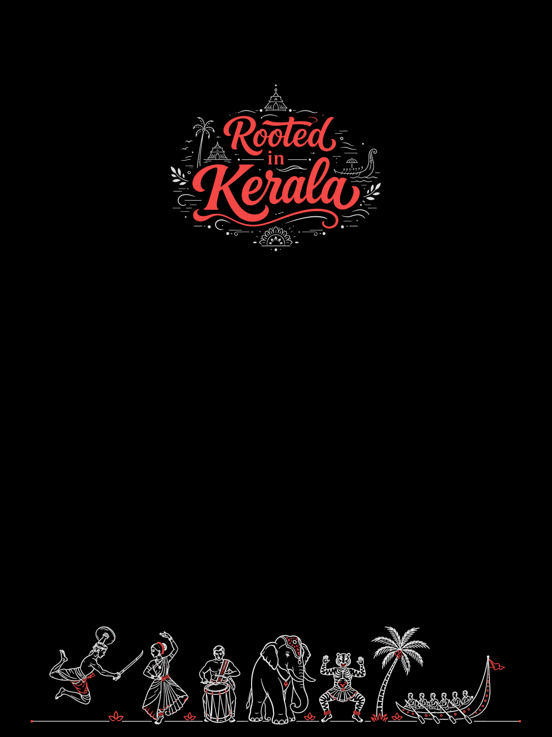 Rooted in Kerala Oversized T-shirt
