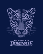 Born to Dominate Oversized T-shirt