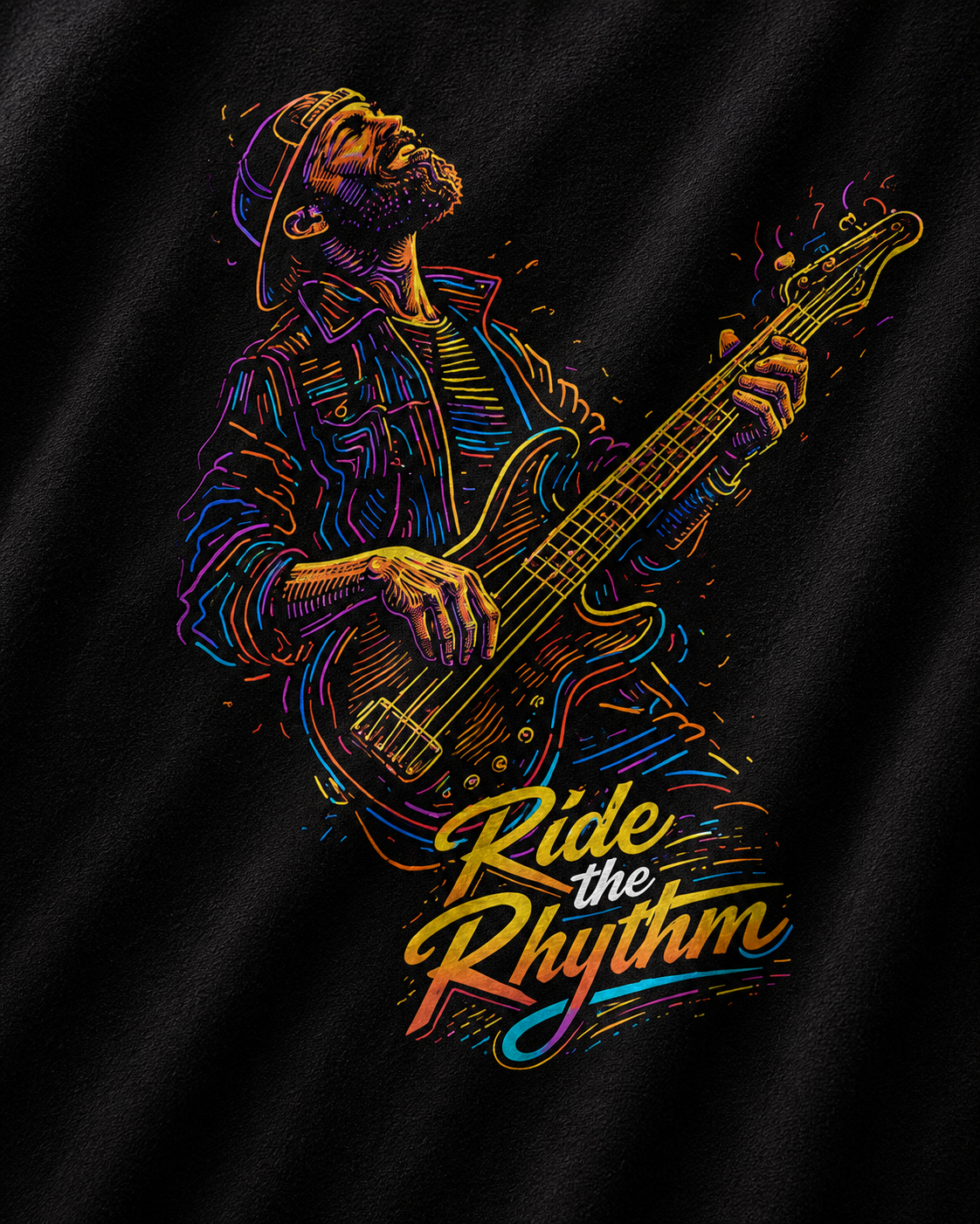Ride The Rhythm Regular Fit T-Shirt