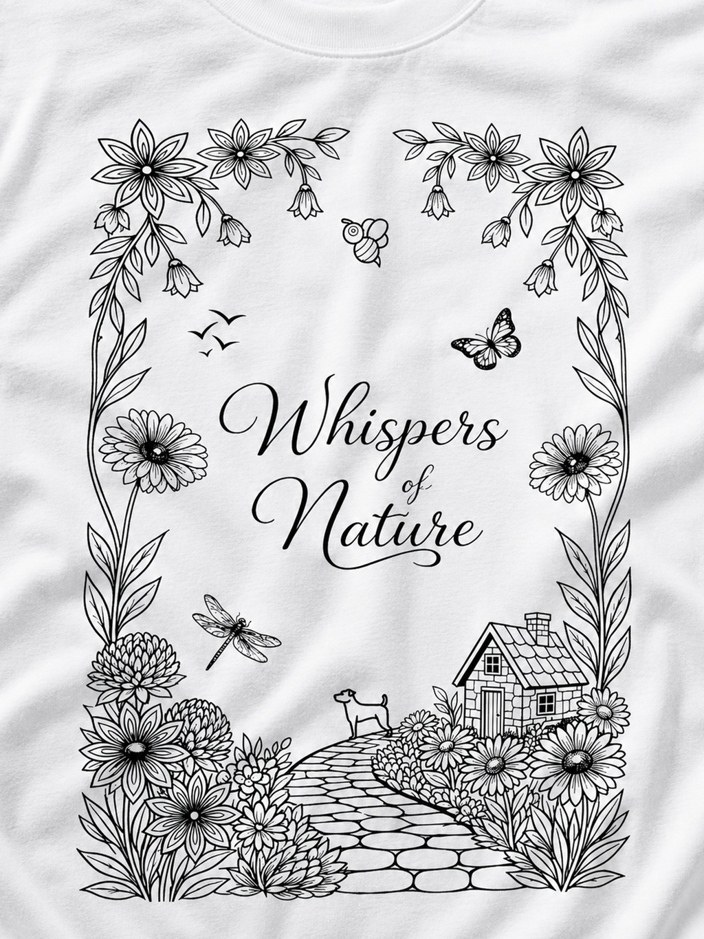 Whispers of Nature Regular Fit T-Shirt