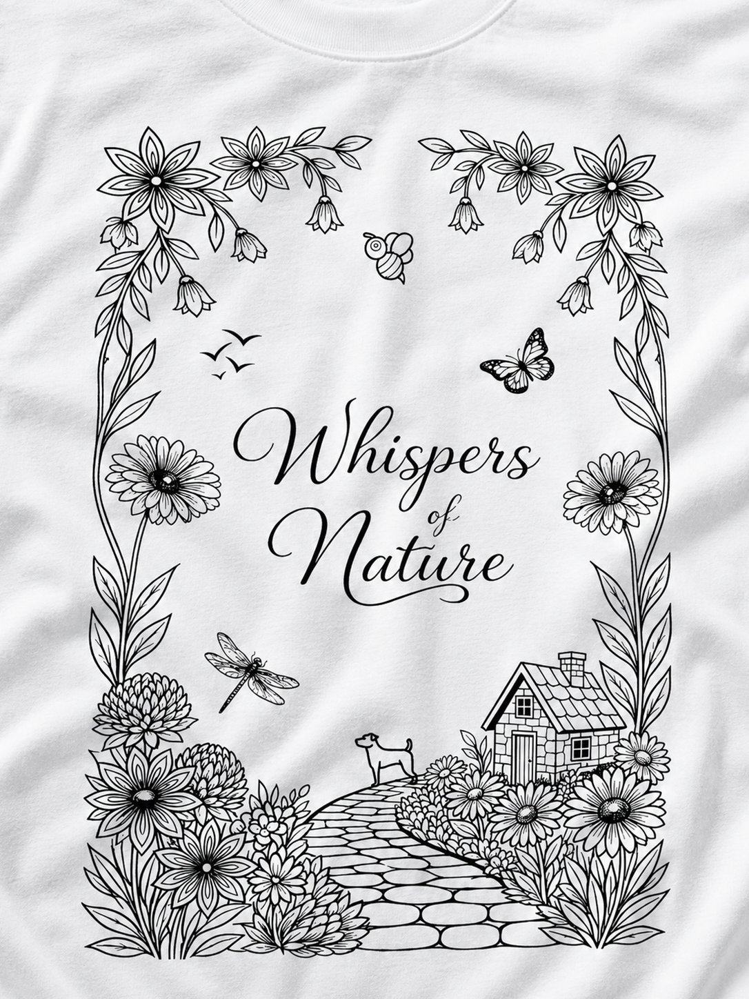 Whispers of Nature Regular Fit T-Shirt