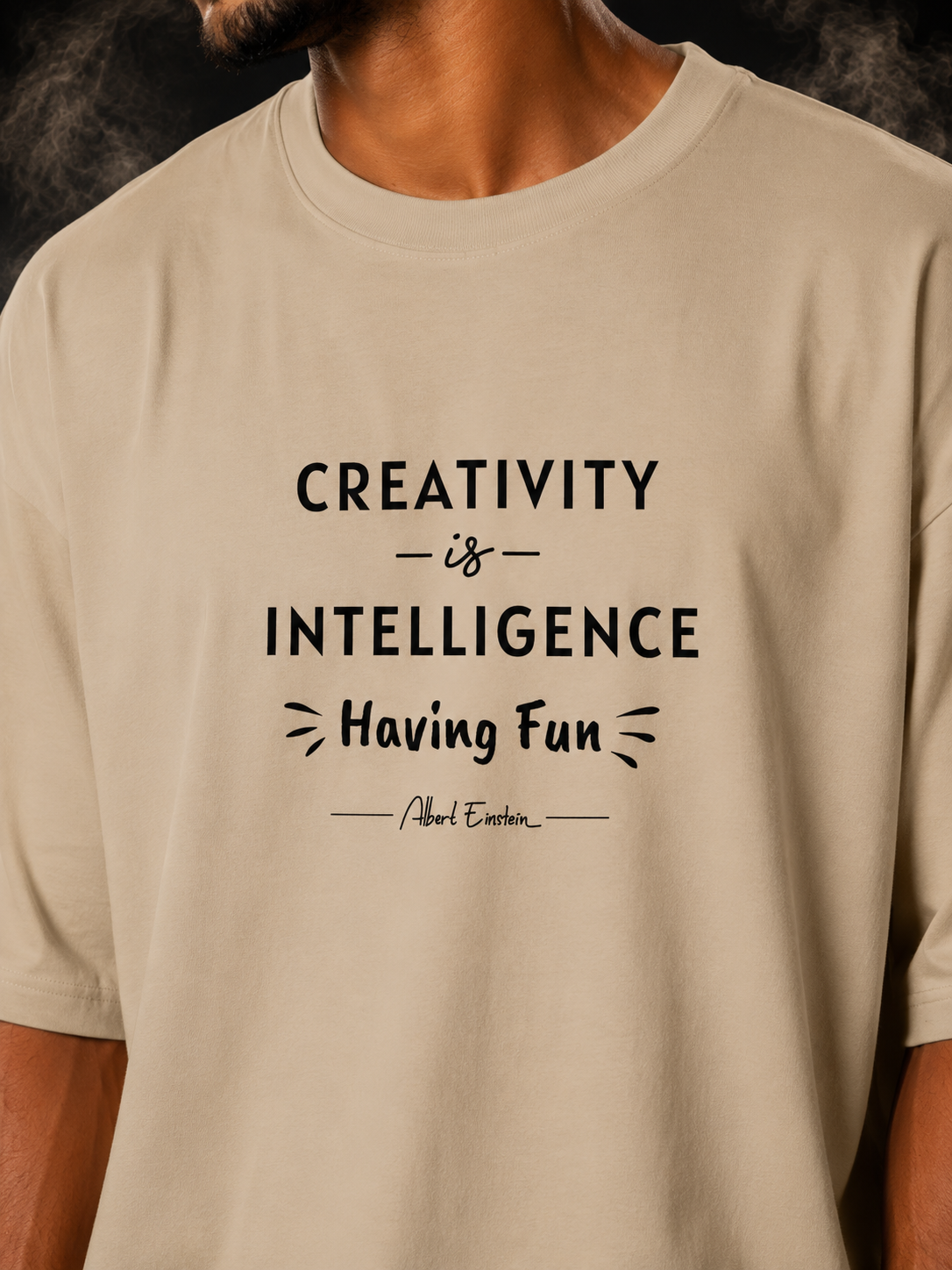 Creative Mind Oversized T-Shirt