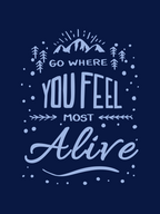 Where You Feel Alive Regular fit T-Shirt
