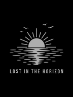 Lost In The Horizon Oversized T-Shirt