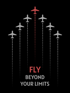 Fly Beyond Your Limits Regular Fit T-Shirt