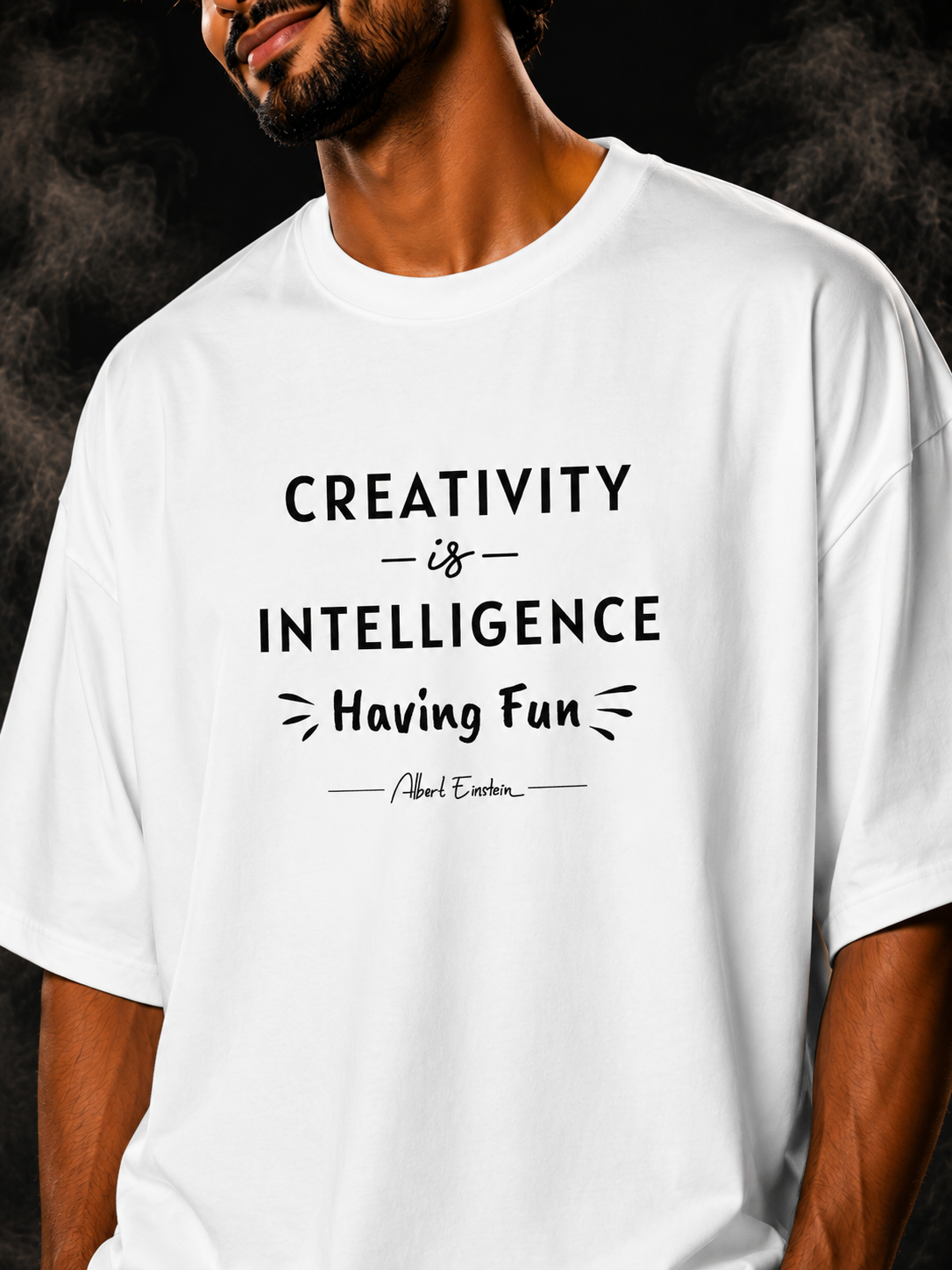 Creative Mind Oversized T-Shirt