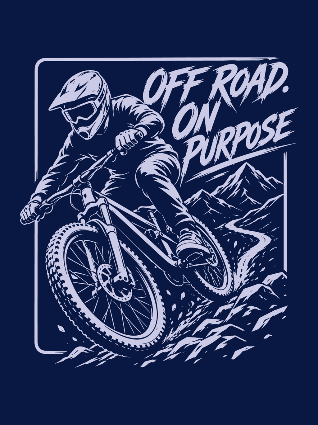 Off Road On Purpose Regular Fit T-shirt