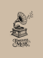 Timeless Music Oversized T-Shirt