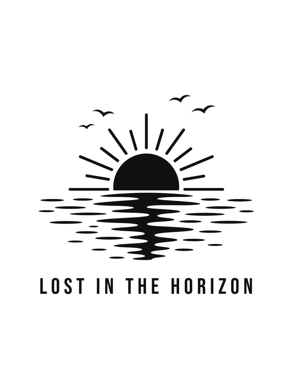 Lost In The Horizon Oversized T-Shirt