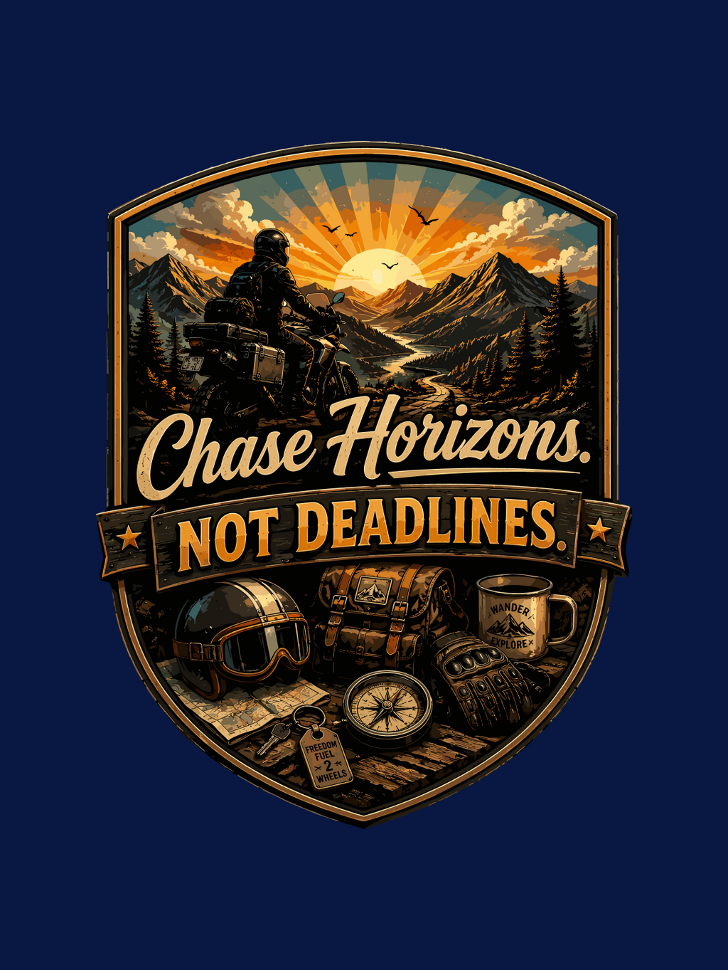Chase Horizons Regular Fit T-shirt
