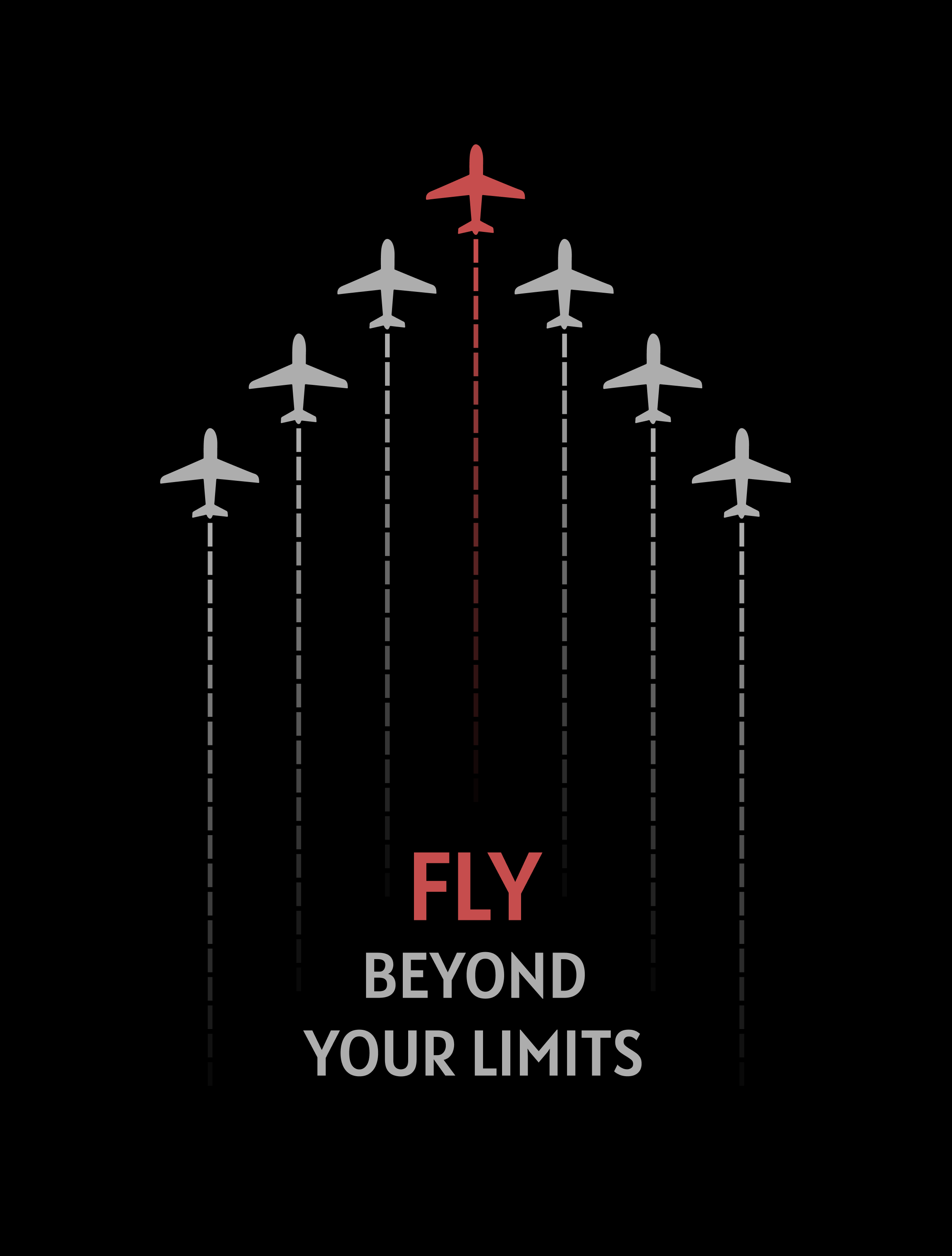 Fly Beyond Your Limits Oversized T-Shirt