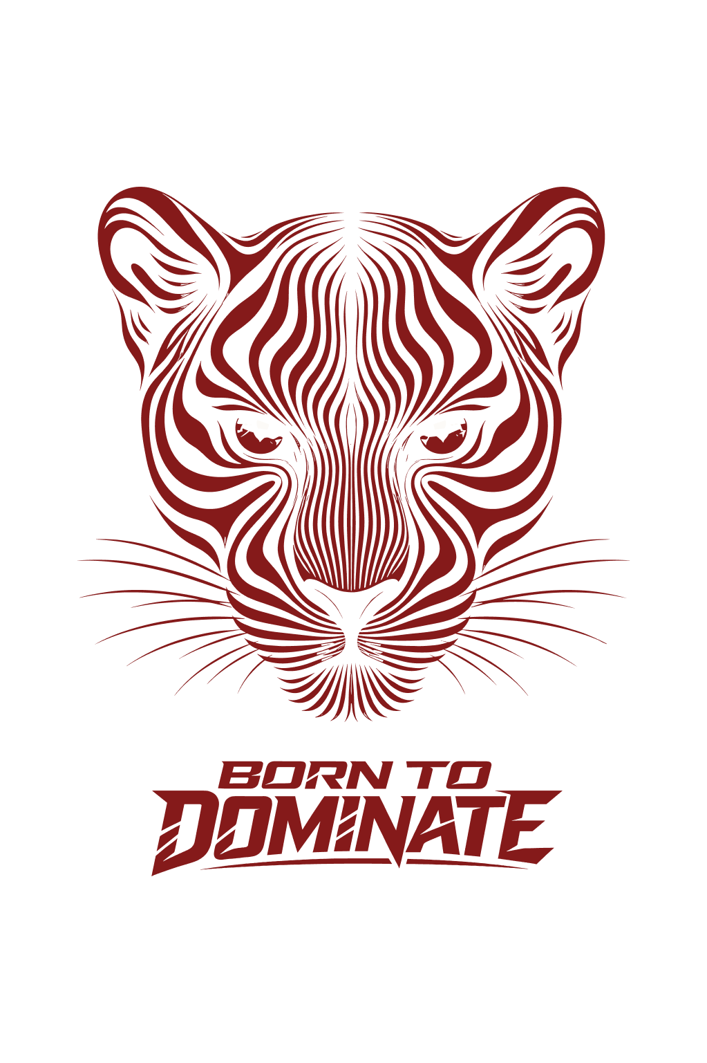 Born to Dominate Oversized T-shirt