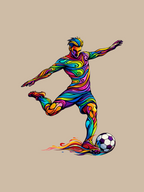 Beauty of Football Regular Fit T-Shirt