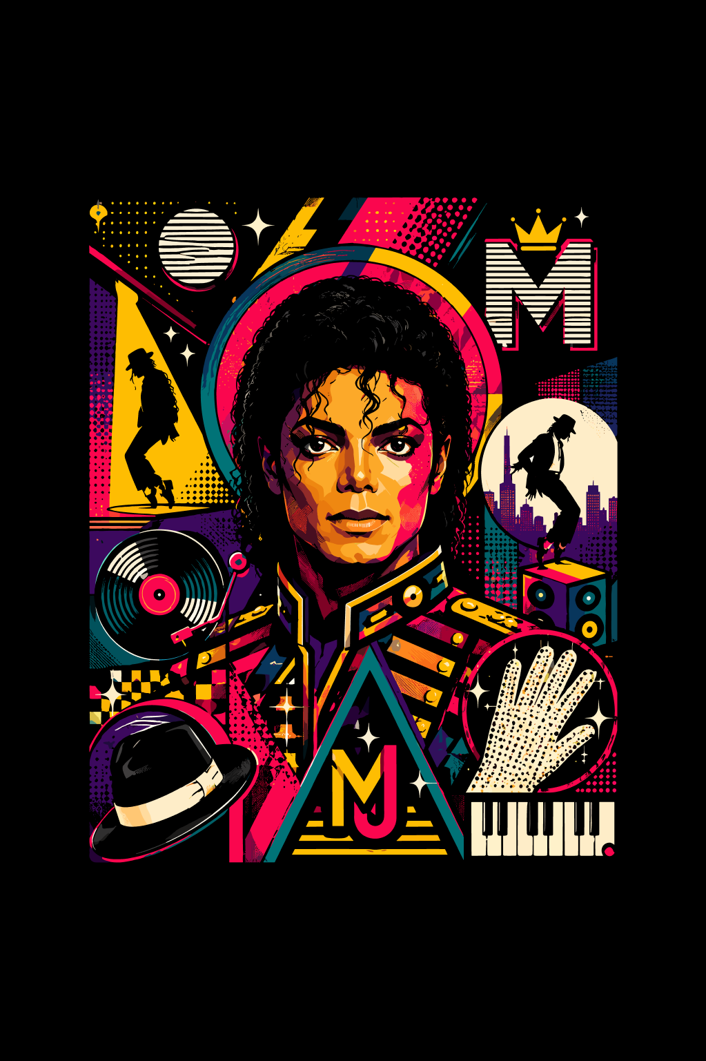 MJ the Legend Oversized T-shirt