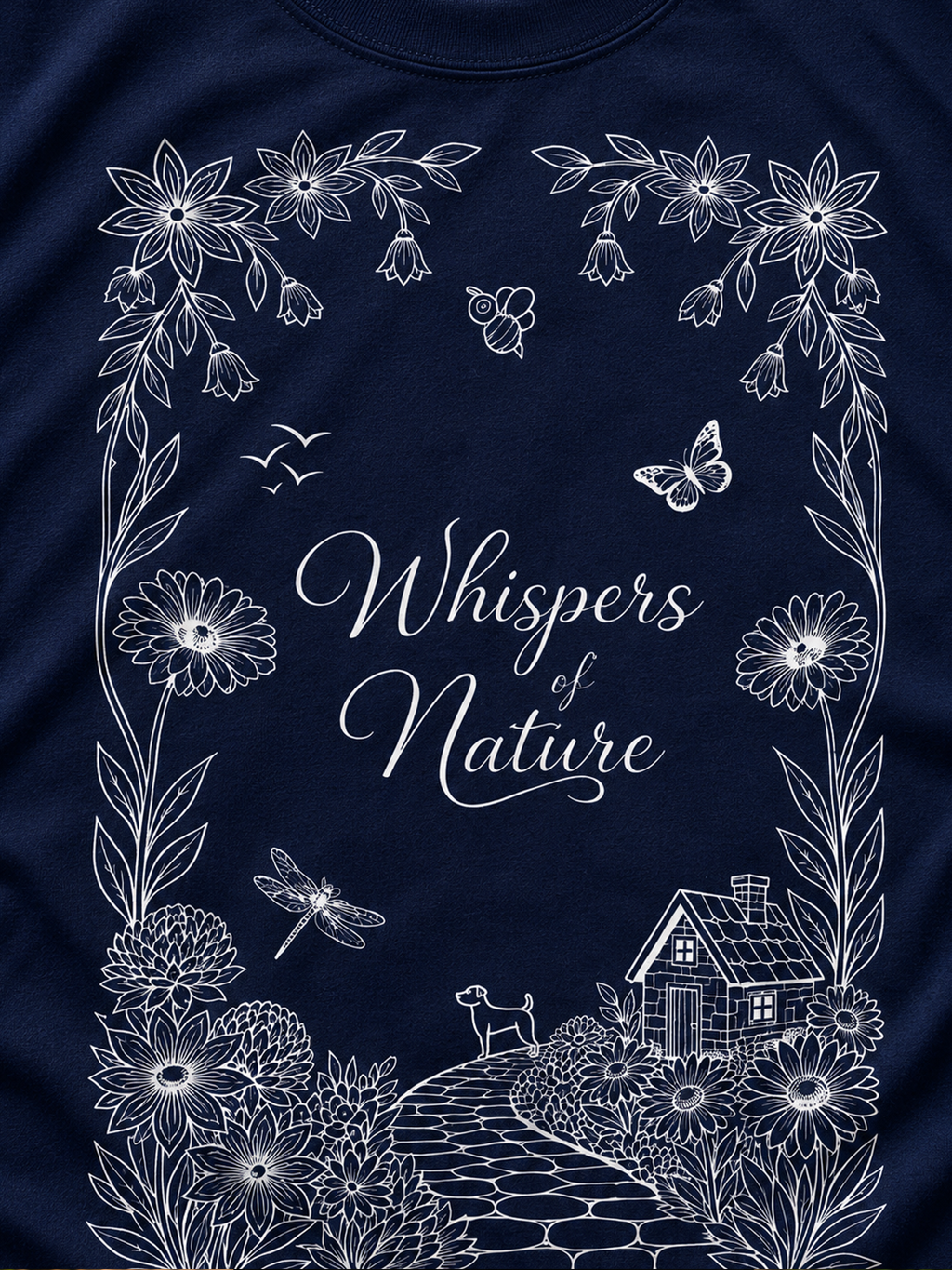 Whispers of Nature Regular Fit T-Shirt