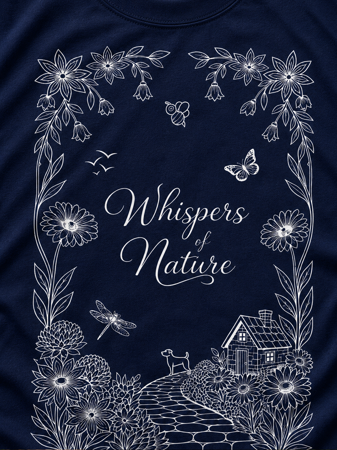 Whispers of Nature Regular Fit T-Shirt