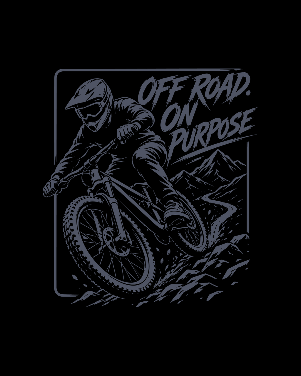 Off Road On Purpose Oversized T-shirt