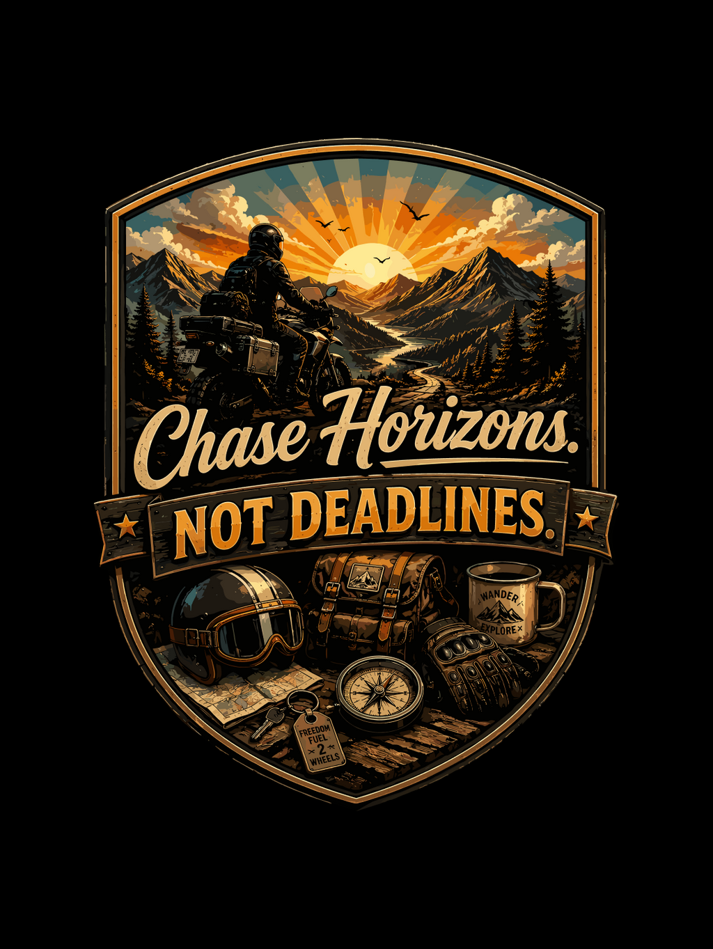 Chase Horizons Regular Fit T-shirt
