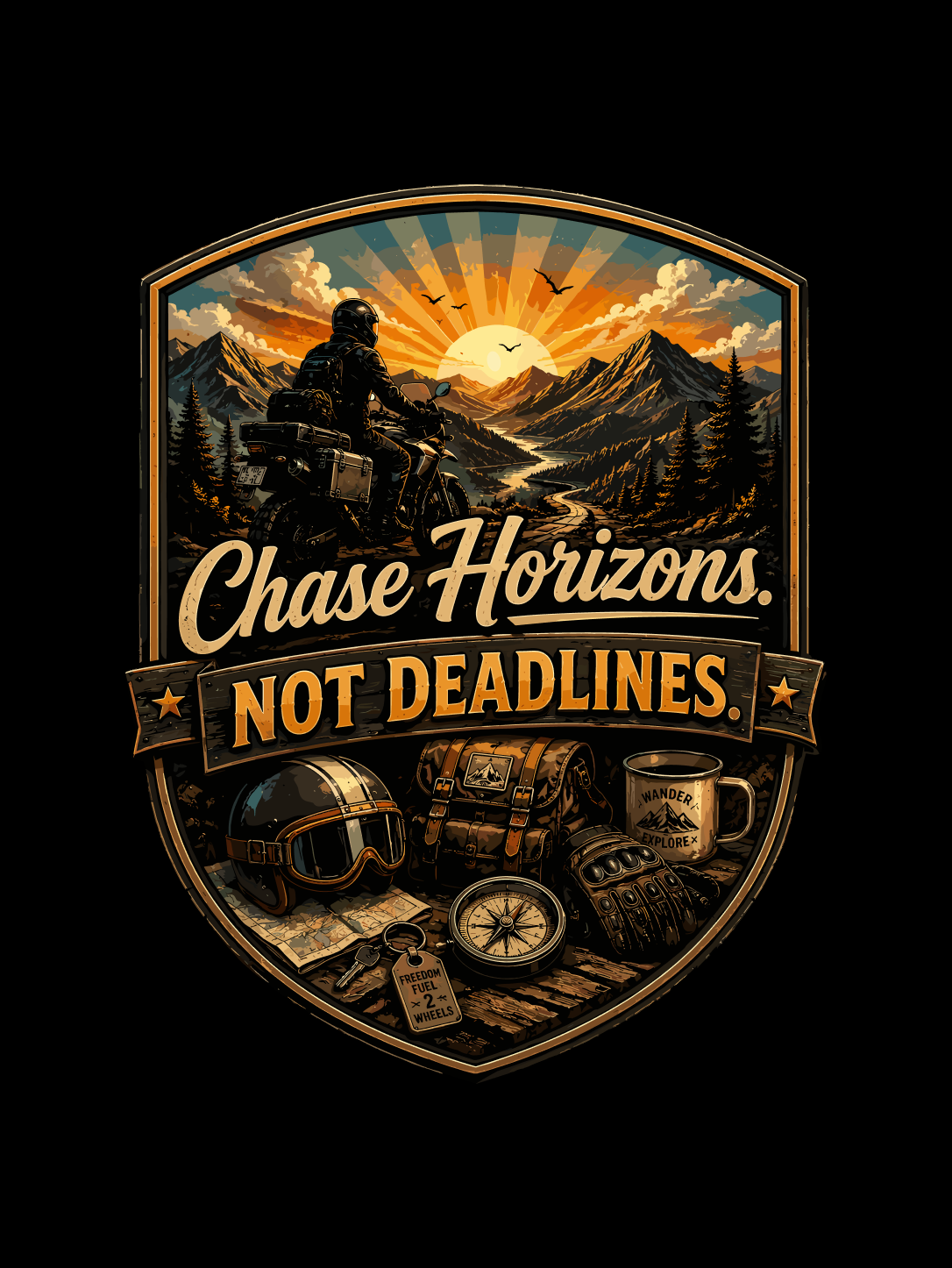 Chase Horizons Regular Fit T-shirt