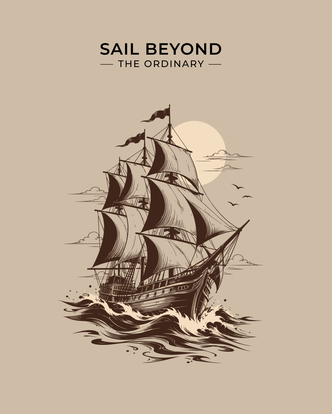 Sail Beyond Oversized T-shirt